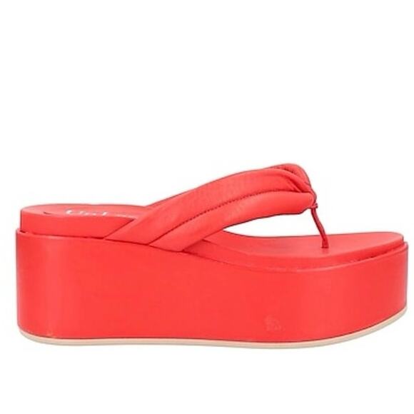 UNLACE Toe Strap Sandals In Red Size Euro 40 / US 10 New in Box MSRP $317 - Picture 4 of 15